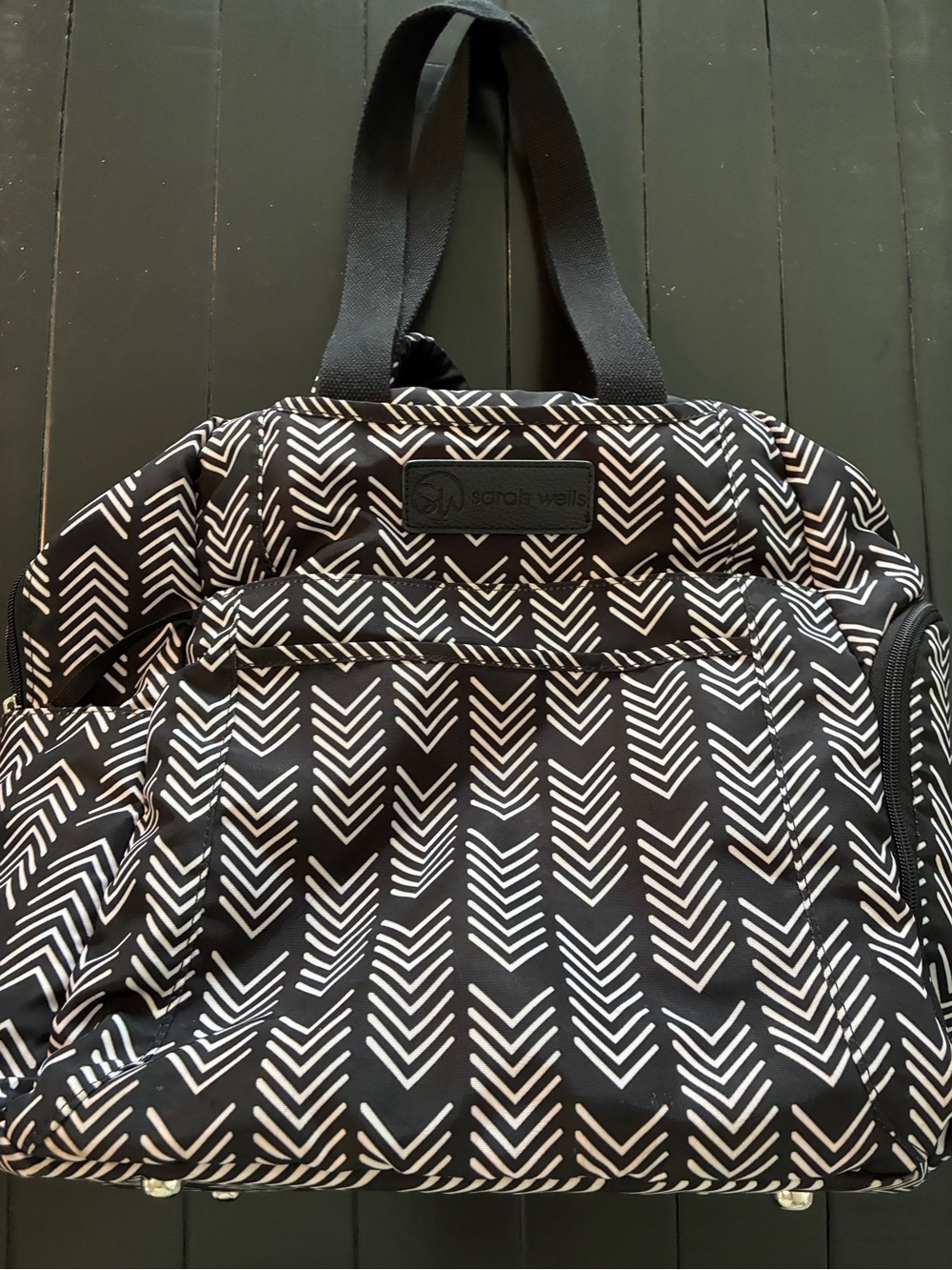 Sarah Wells “Kelly” Pump Backpack Tote Bag